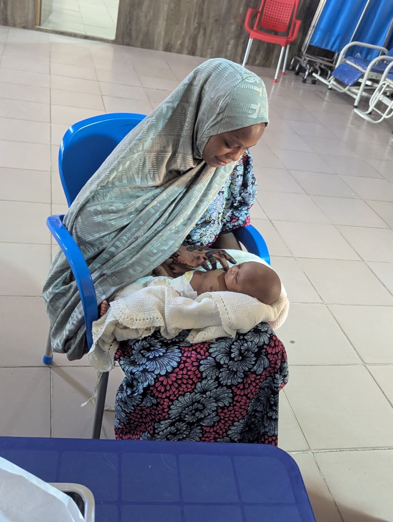 The First Embrace care team on the ward in Kano