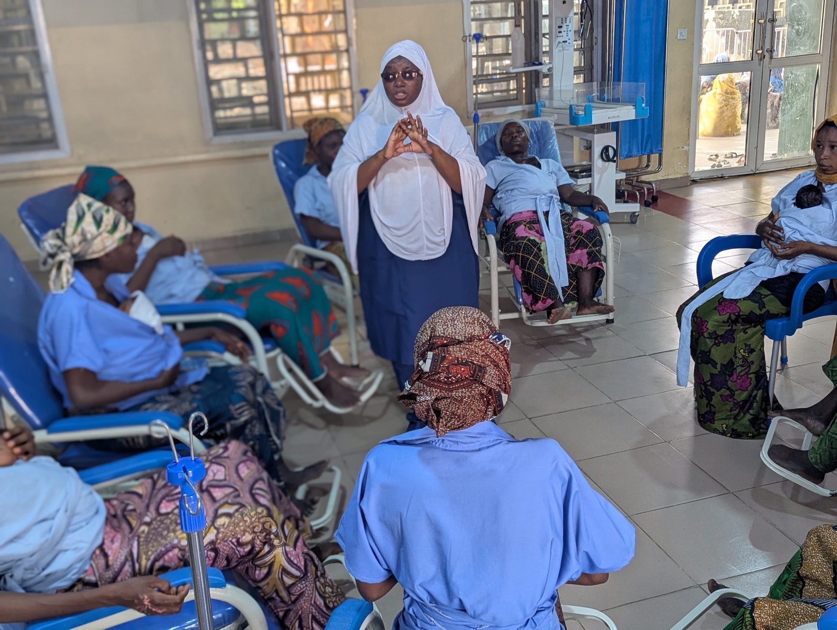 A Kangaroo Care ward in a public hospital in Kano
